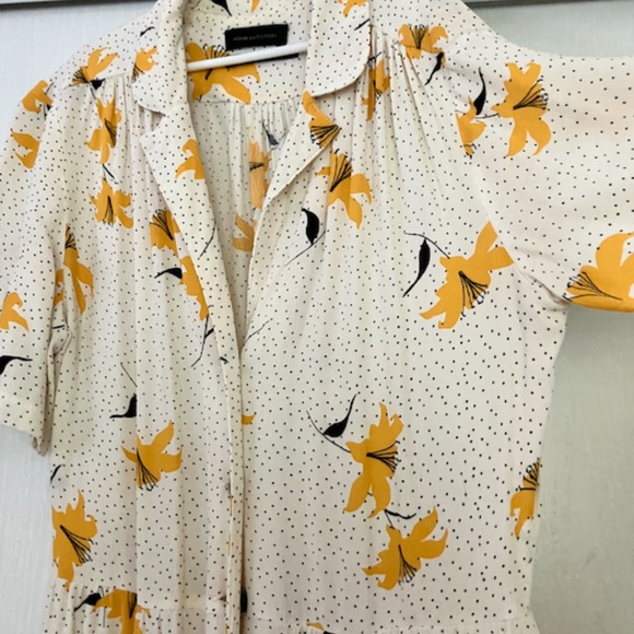 UO Floral Button-Down Midi Dress - Picture 5 of 8